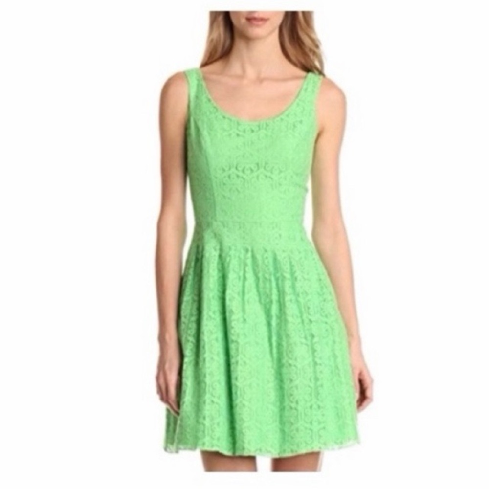 Lilly Pulitzer Posey Daisy Lane‎ Lace Overlay Dress